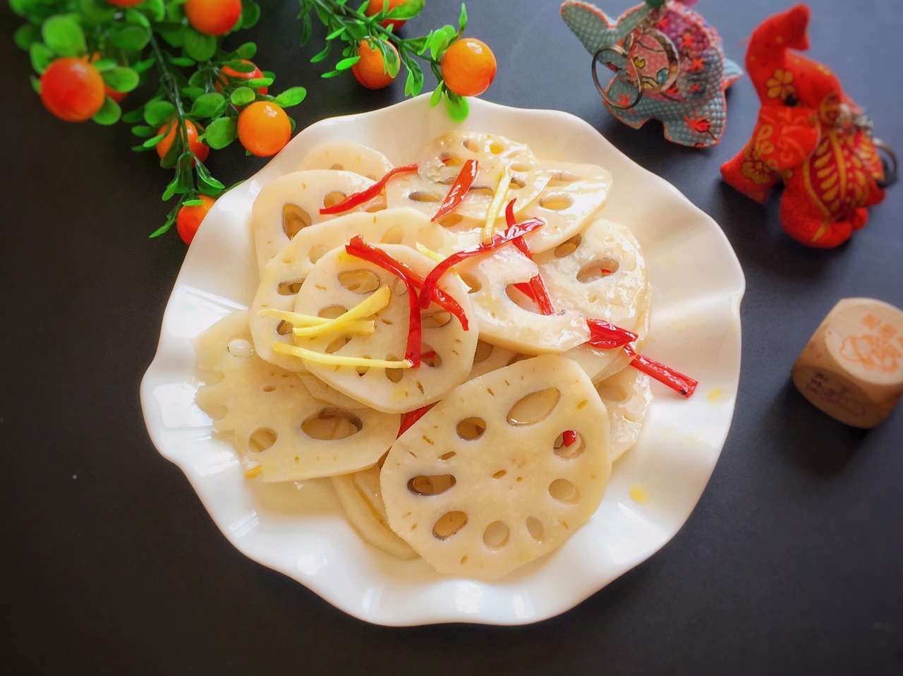 炝莲菜的做法