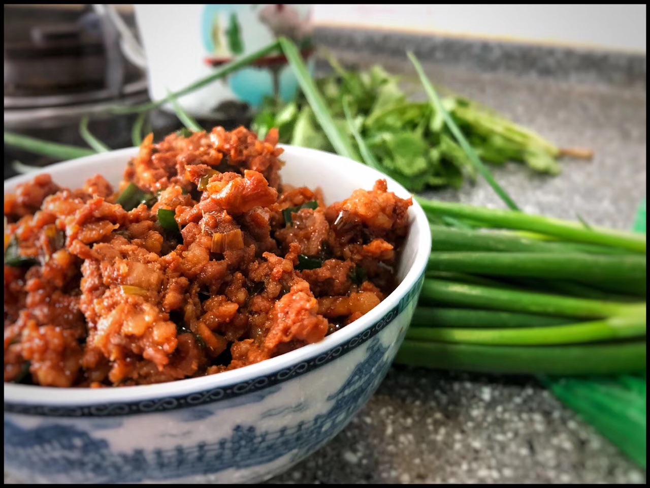 香揽肉沫