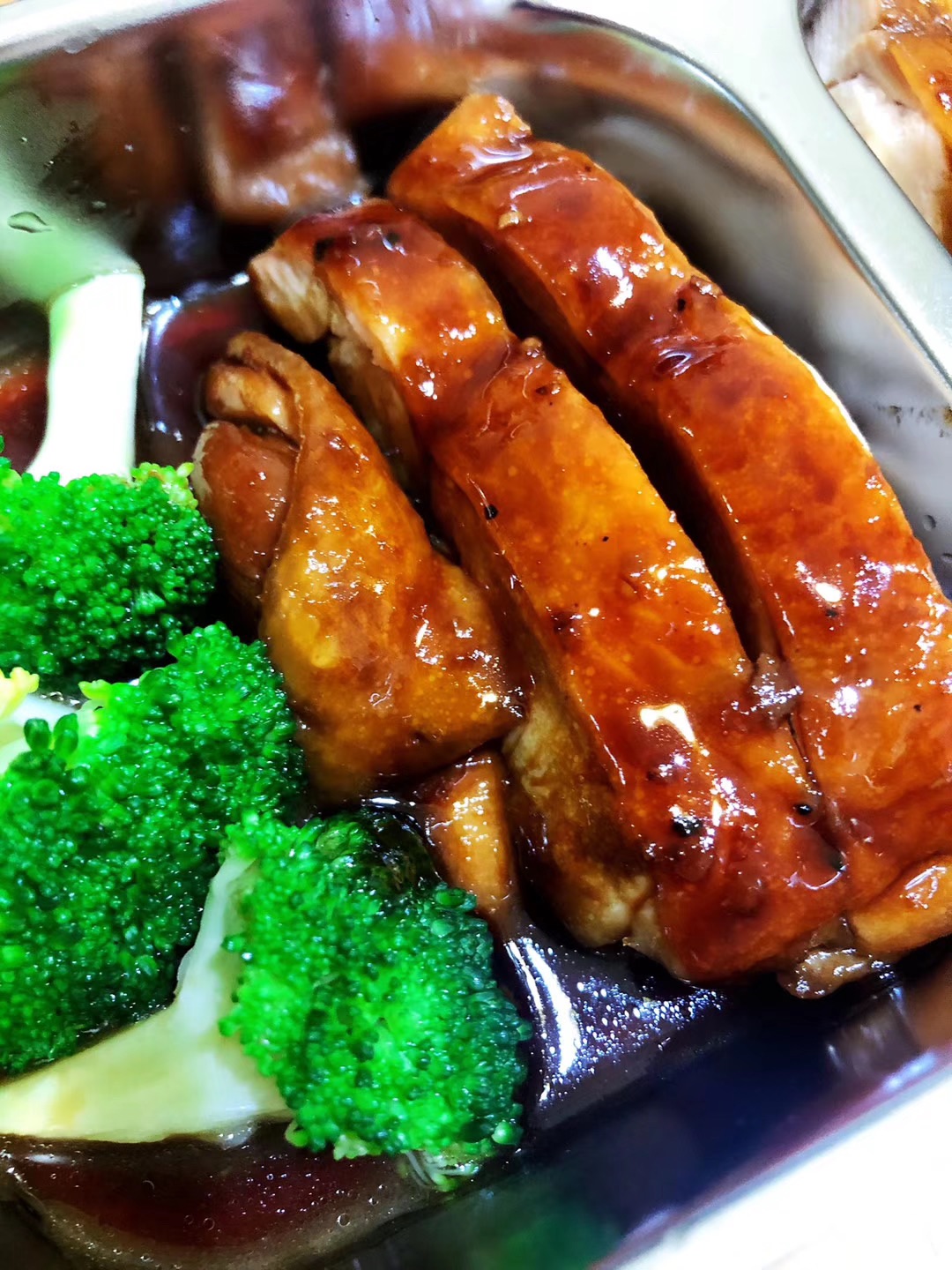 照烧鸡腿饭的做法