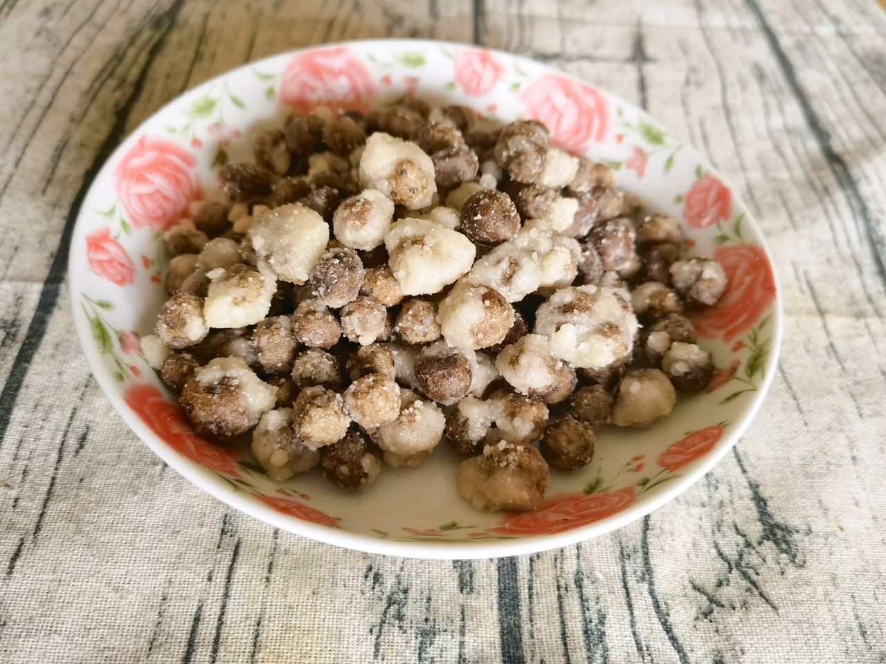 挂霜山药豆怎么做_挂霜山药豆的做法_豆粉草海_豆果美食