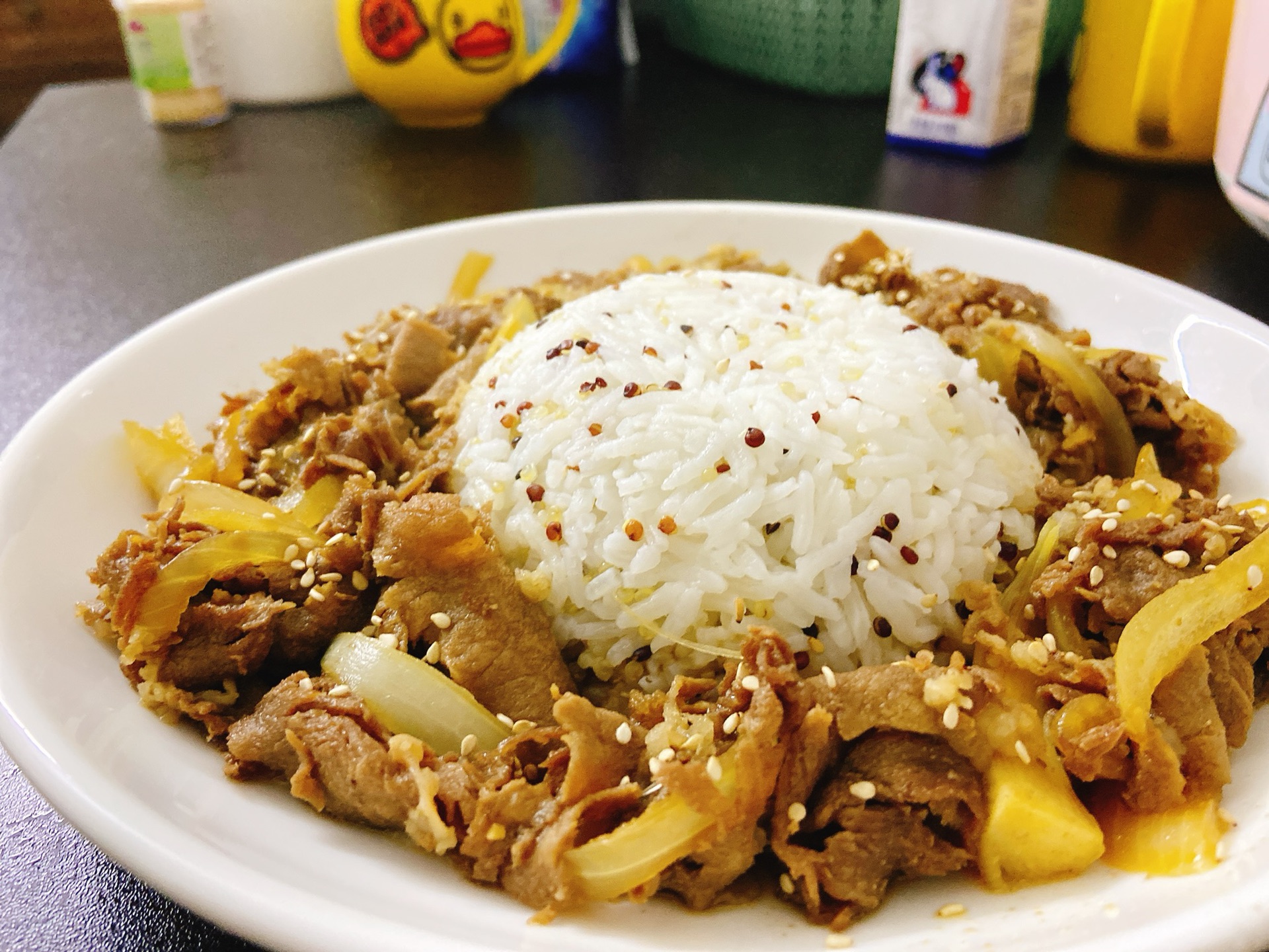 日式肥牛饭的做法