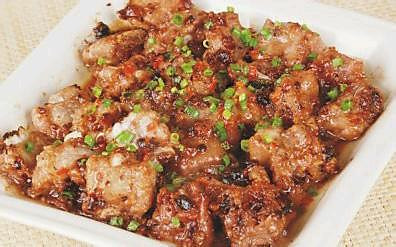 豆豉双椒蒸排骨