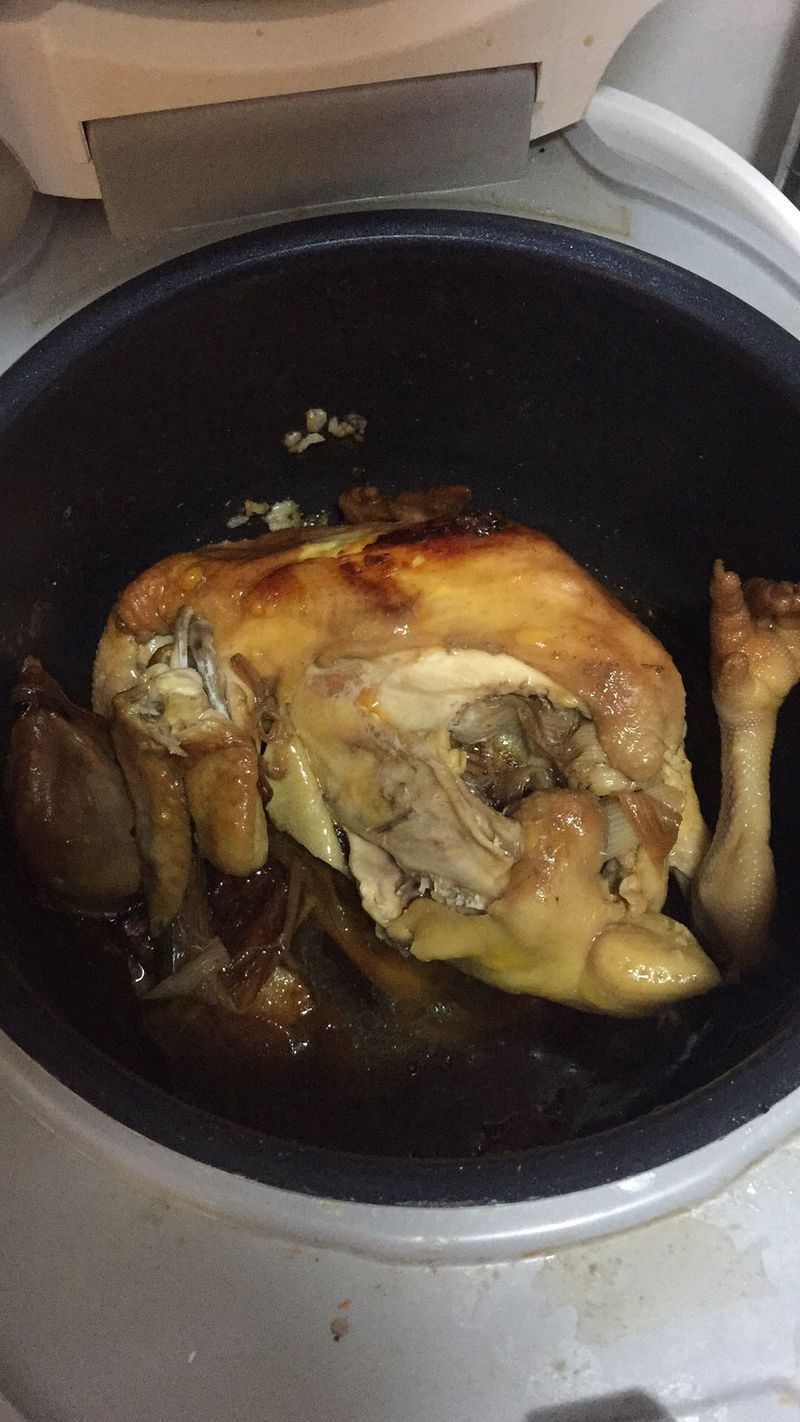 电饭煲烧鸡