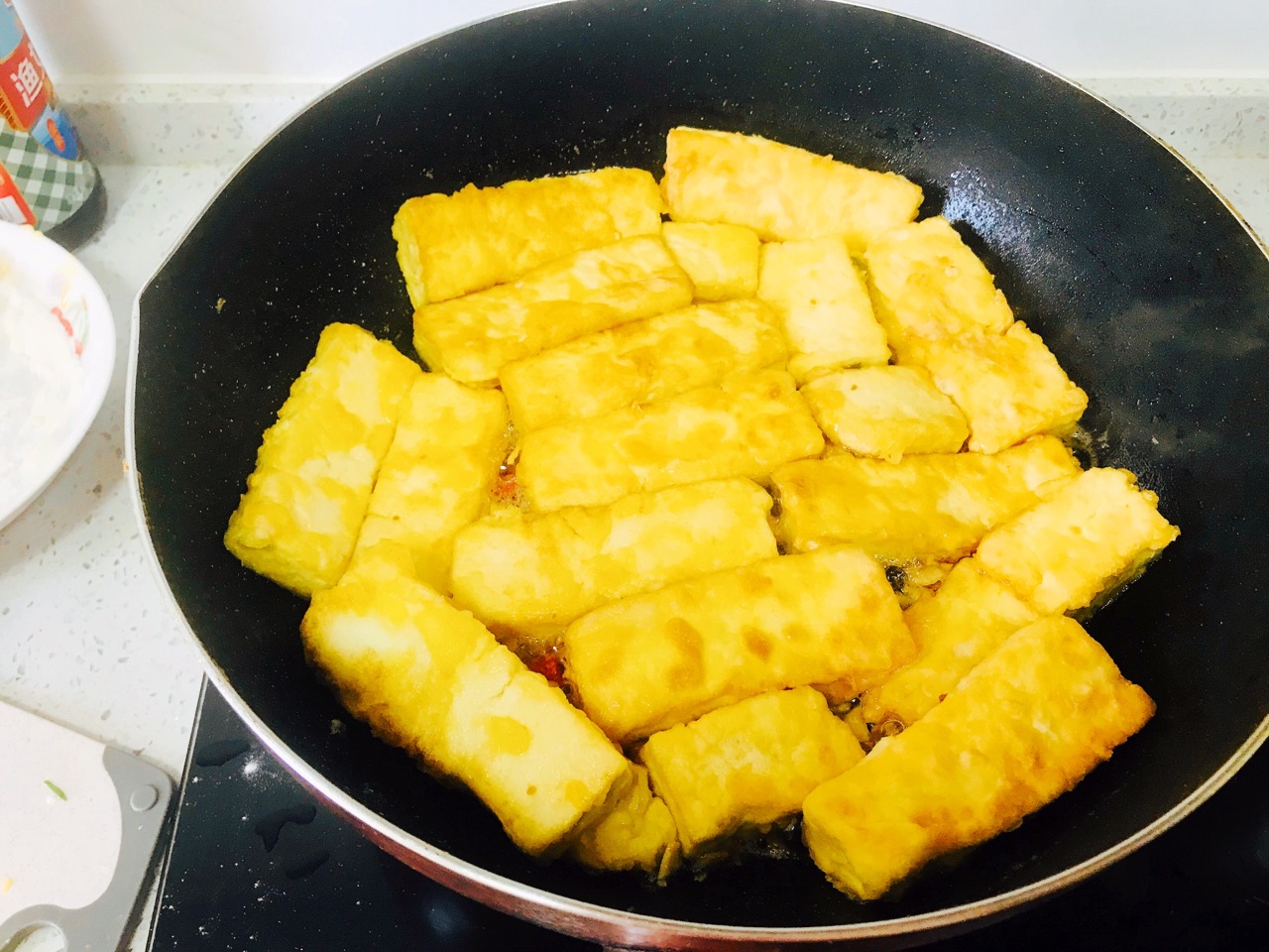 鸡蛋酿豆腐的做法