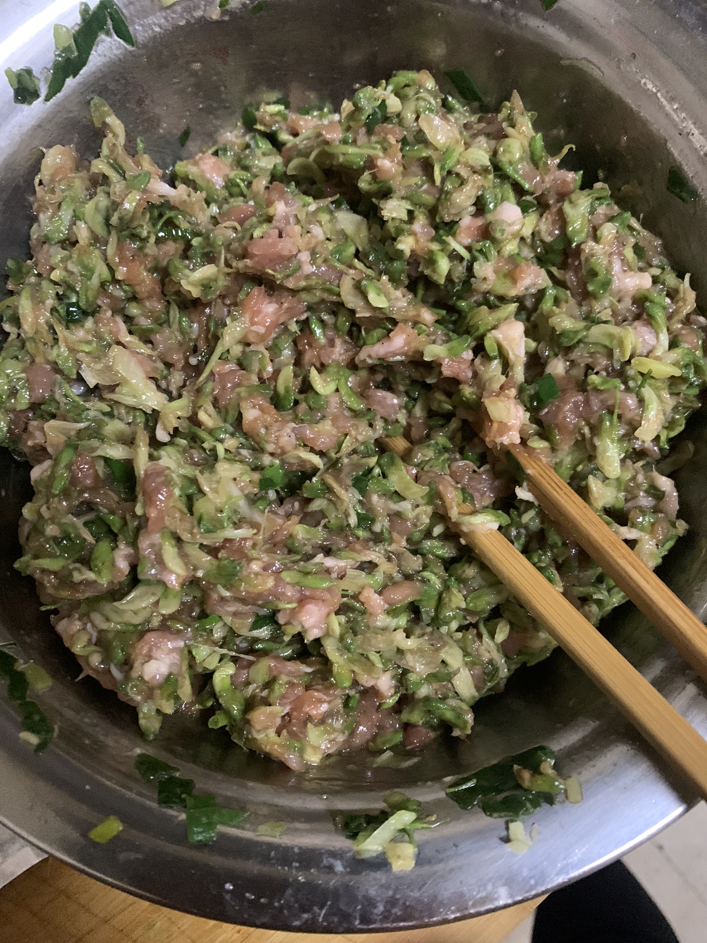 槐花饺子