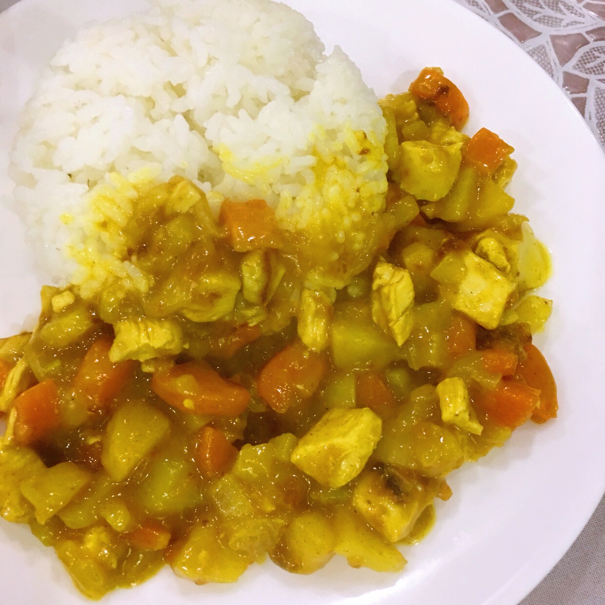 咖喱鸡肉饭怎么做_咖喱鸡肉饭的做法_豆果美食