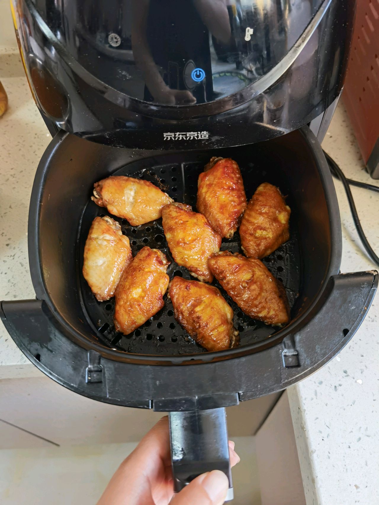 烤究美味 灵魂就酱空气炸锅版烤鸡翅的做法图解20