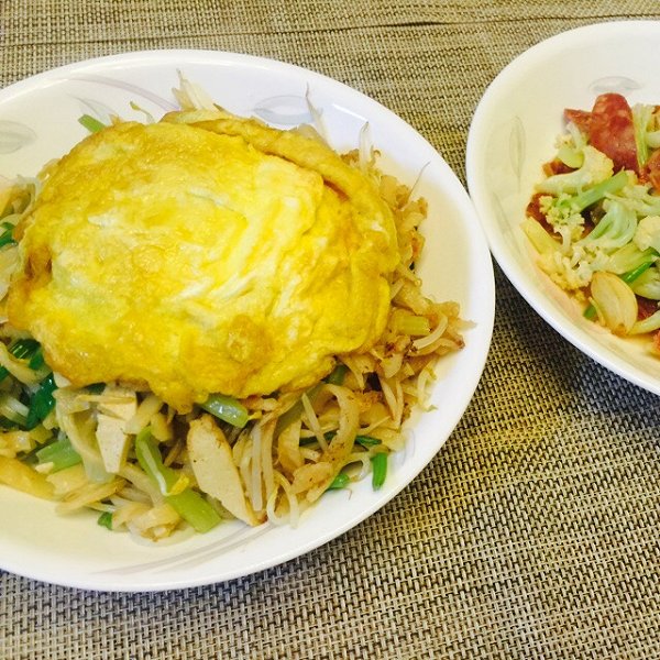 鸡蛋炒饼