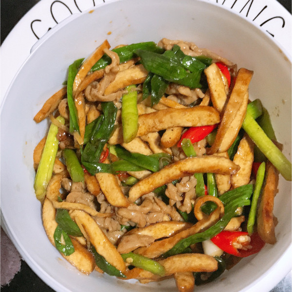 豆干炒面筋的做法,豆干炒面筋怎么做好吃,豆干