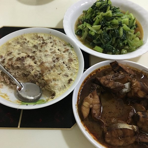 简单美味晚餐,家里的饭就是不错