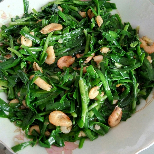 韭菜炒虾米