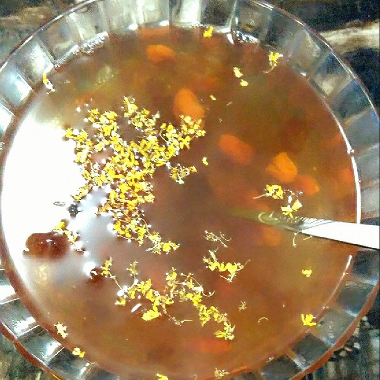 桃胶皂角米糖水