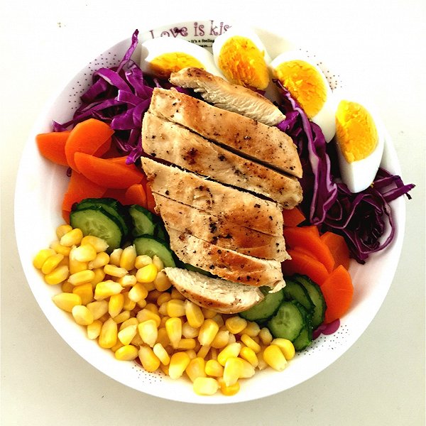 彩虹沙拉――增肌减脂两不误的健身餐