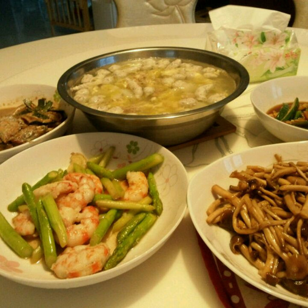清淡晚餐