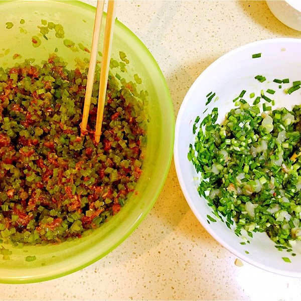 韭菜虾仁饺子馅的做法