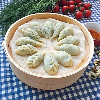 京伶爱家的茴香柳叶蒸饺