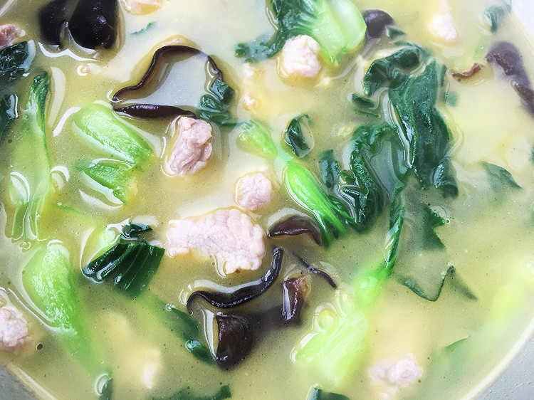 梅条肉穿汤