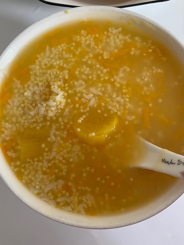 南瓜小米粥