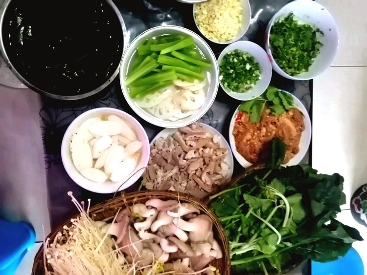 家庭版涮羊肉