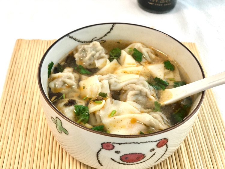 香菜茴香牛肉馄饨图1