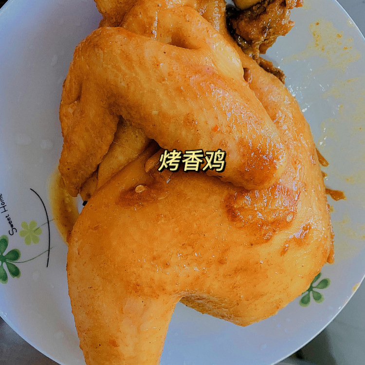 好吃到连骨头都不放过的烤鸡