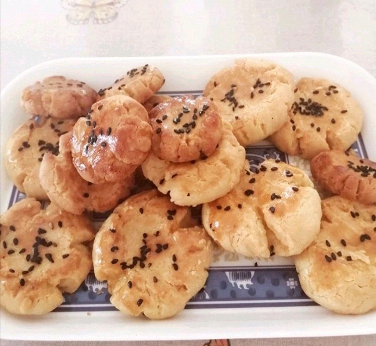 面食n次方:家庭小桃酥,一口一个,酥酥脆脆!干净卫生无