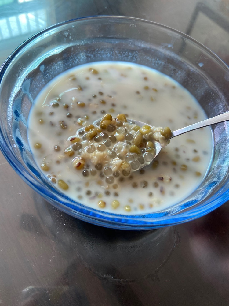 西米绿豆沙