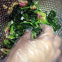 最正宗韩式拌菠菜的做法图解4