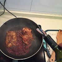 红酒焗鸡扒的做法图解4