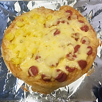 菠萝香肠双拼pizza的做法图解5