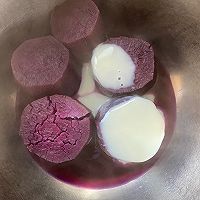 脆皮芝士紫薯烤年糕的做法图解2