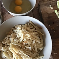 火腿鸡蛋炒饼的做法图解2