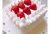 奶油草莓蛋糕•超简单方法的做法