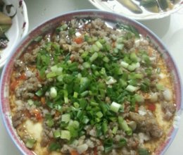 文蛤肉沫蒸蛋的做法