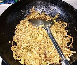 猪肉豆角焖面的做法
