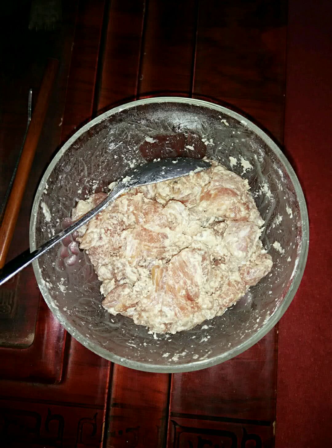 肉羹的做法图解2