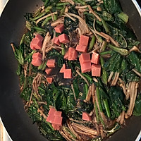 菠菜炒年糕的做法图解7