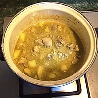 泰式绿咖喱鸡的做法图解3
