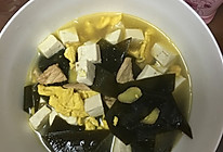 海带豆腐瘦肉鸡蛋汤的做法