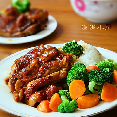 照烧鸡腿饭