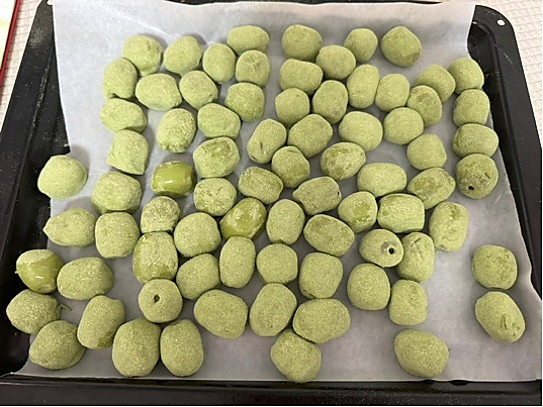 奶枣（抹茶味）的做法