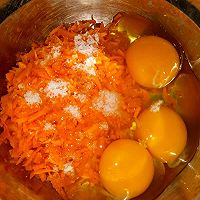 胡萝卜煎饼的做法图解2
