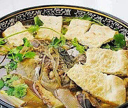 鱼头泡饼的做法