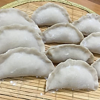 蒸饺……莜面素饺 莜面虾饺的做法图解5