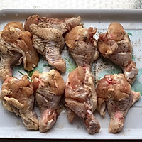 时蔬烤翅根#春天肉菜这样吃#的做法图解2