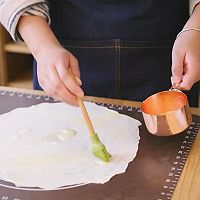 手抓饼胚以后可以自己做,在家分分钟做出超豪华的手抓饼的做法图解4