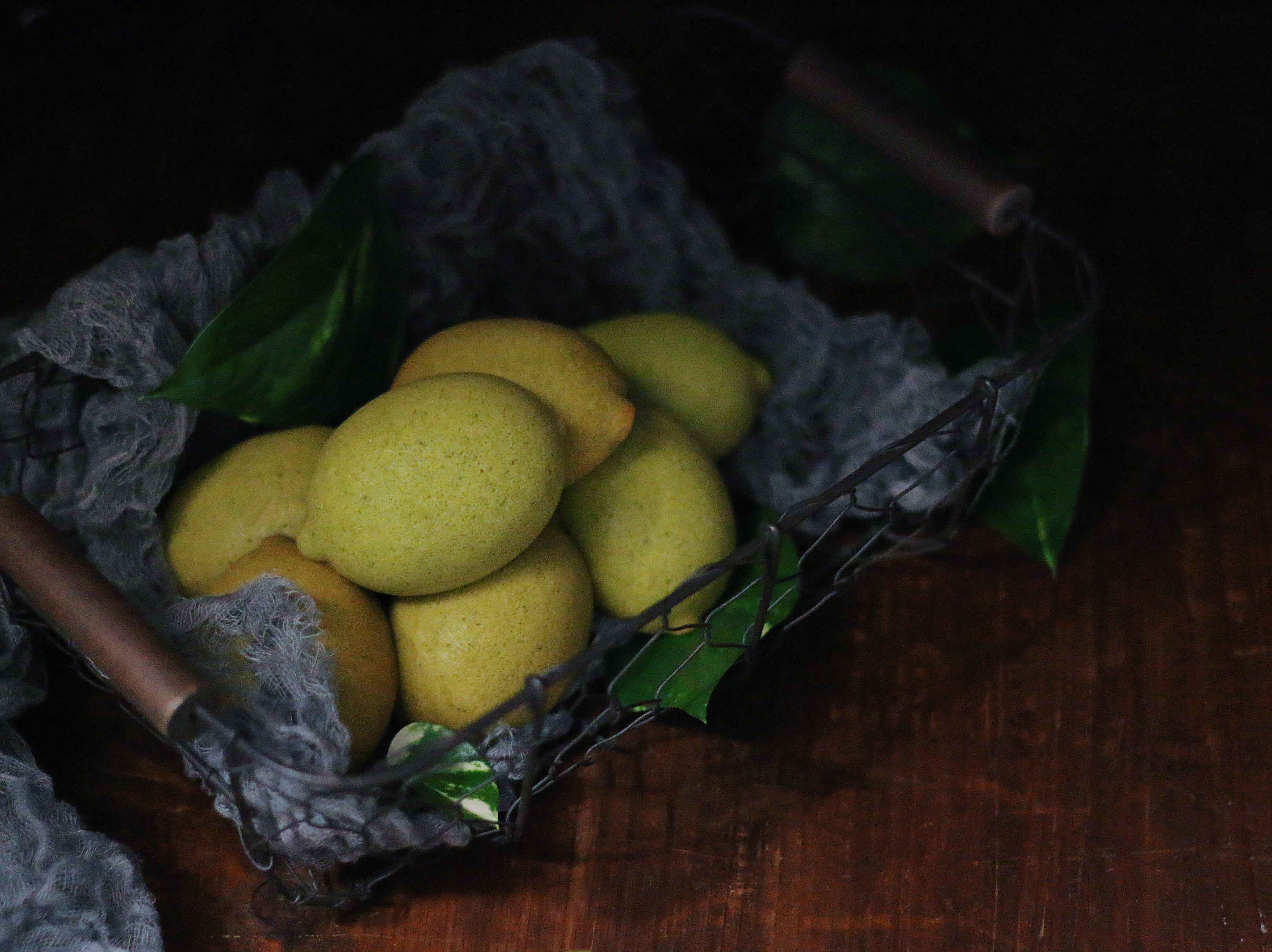 Matcha lemon cake