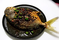 干烧金鲳鱼的做法