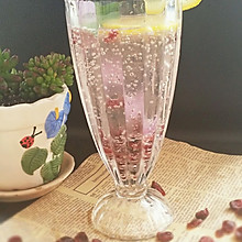 蔓越莓气泡果酒#莓汁莓味#