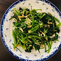 清炒菠菜虾皮的做法图解6